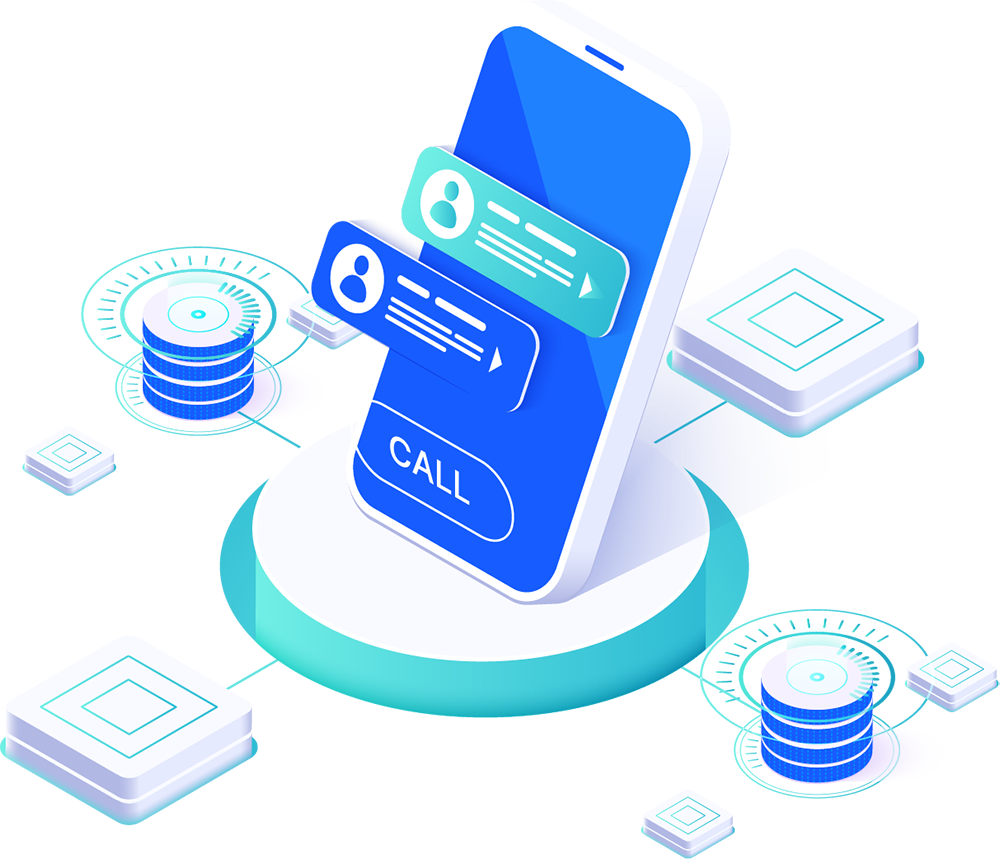 dynamic call routing illustration