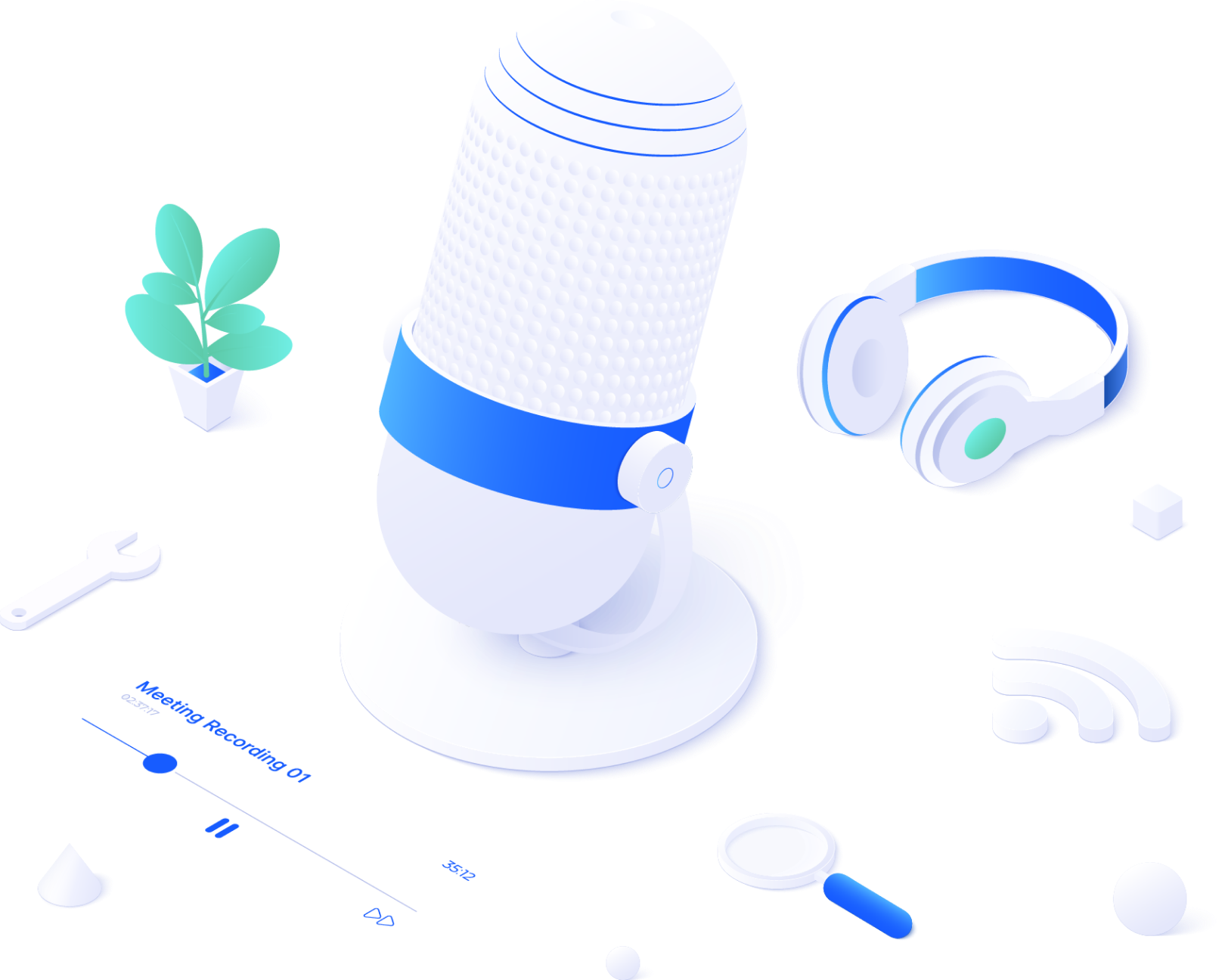 recording meetings illustration