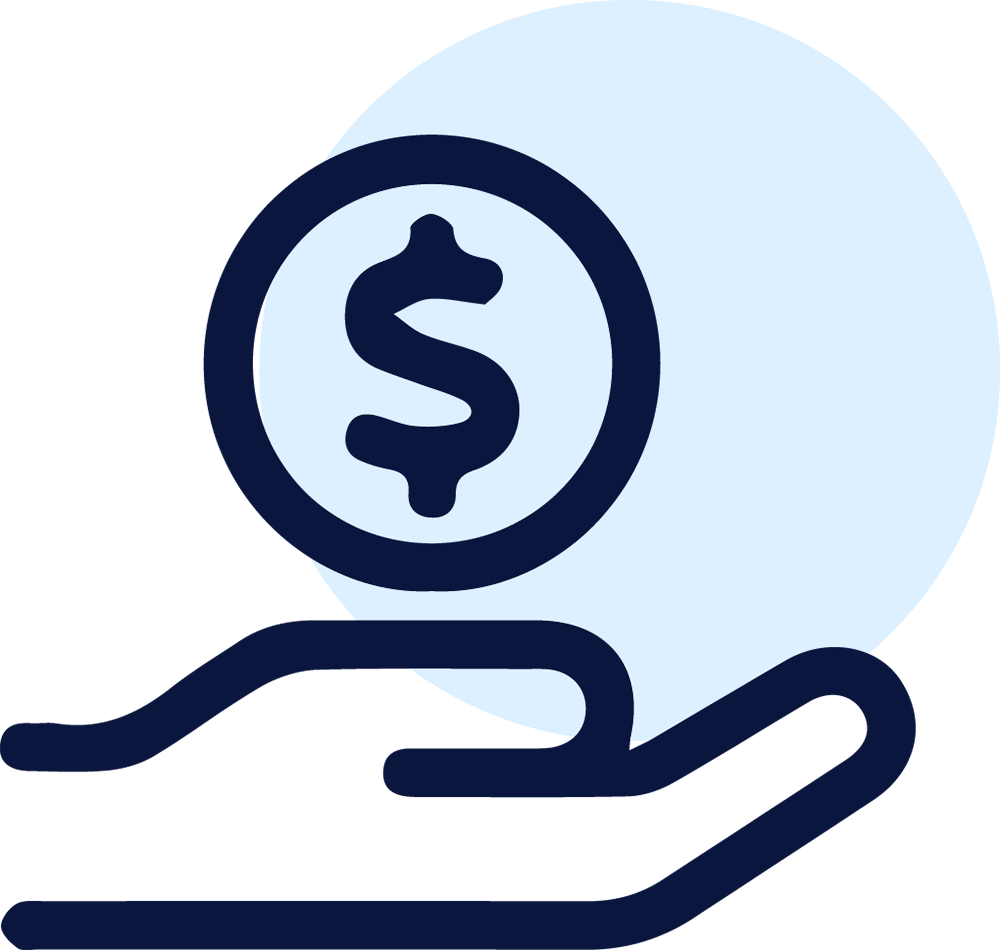 cost efficiency icon