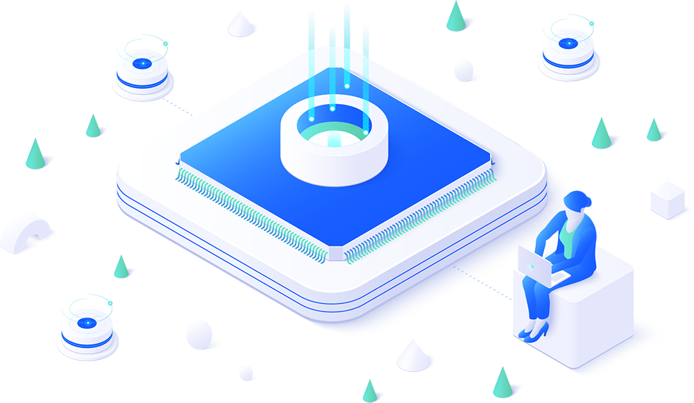 streamlined process illustration