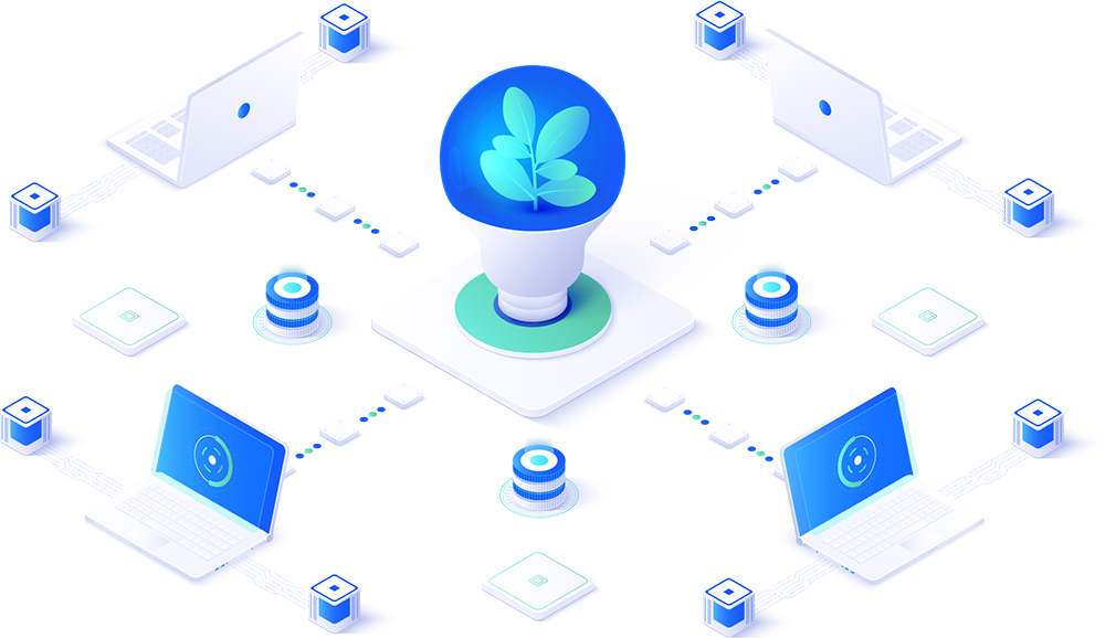 remote work illustration