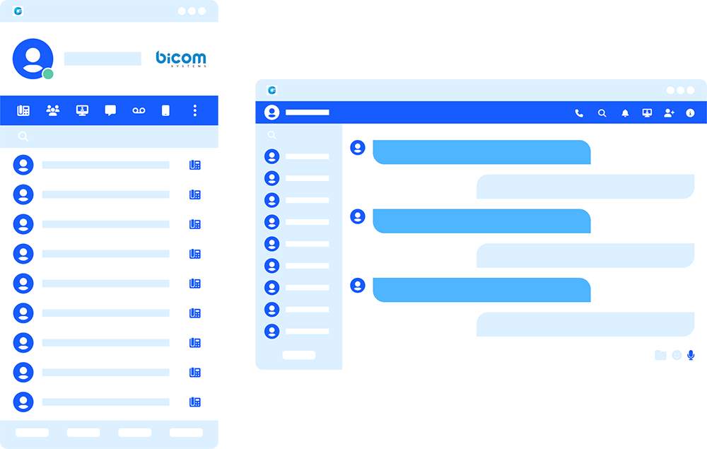 desktop ucaas app illustration