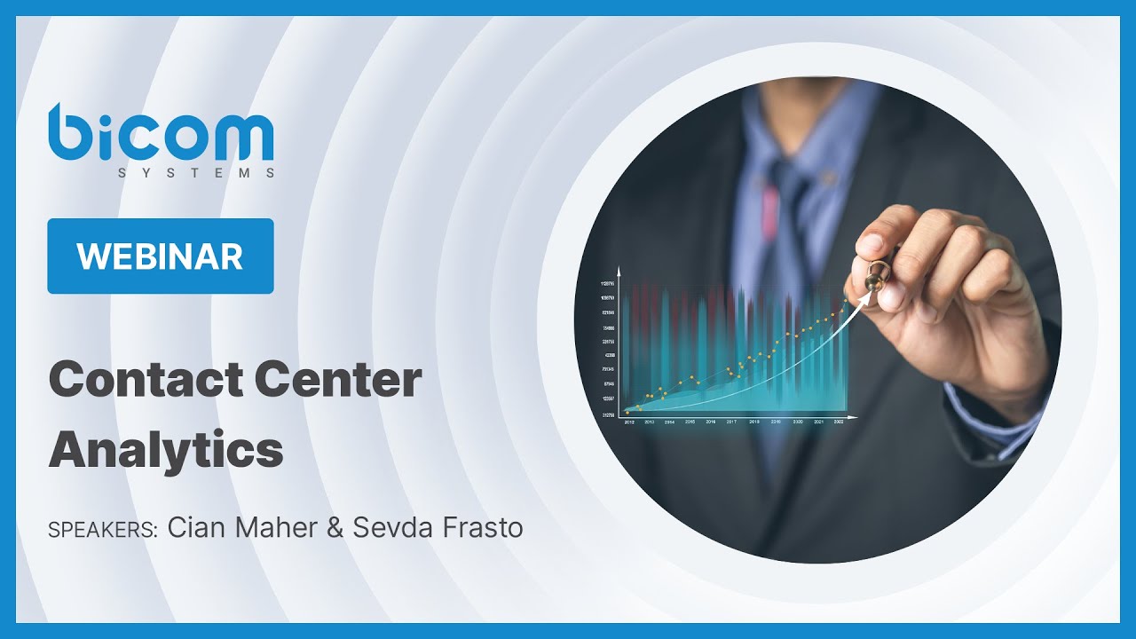 contact center analytics webinar