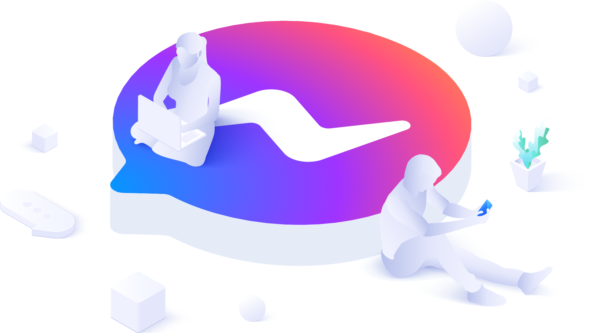 Facebook messenger integration illustration